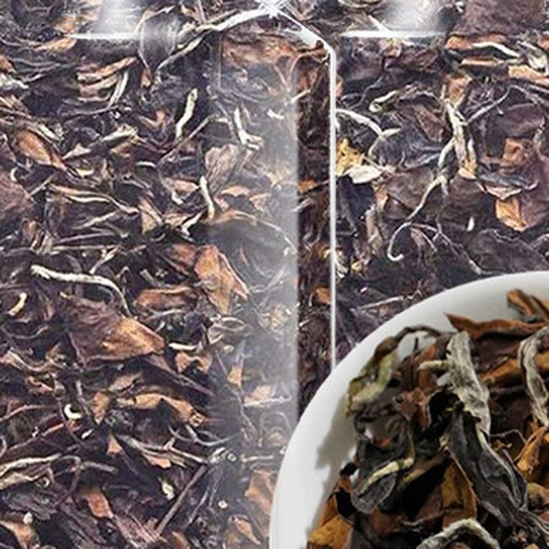2015年福鼎老白茶 寿眉散茶 玻璃罐装 细节图2